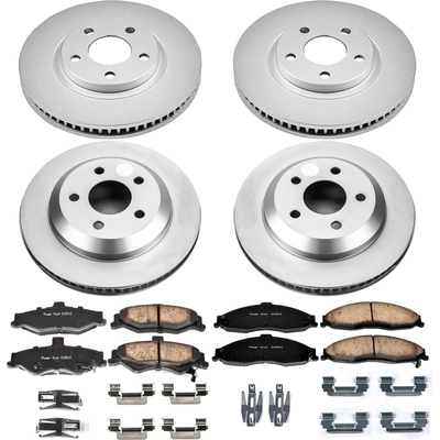 Front Disc Brake Kit by POWER STOP - CRK1548 pa2