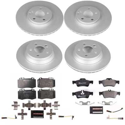 Front Disc Brake Kit by POWER STOP - ESK6602 pa1