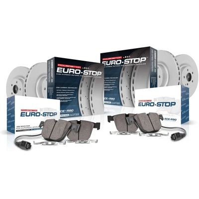 Front Disc Brake Kit by POWER STOP - ESK6602 pa2