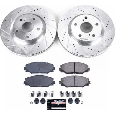 Front Disc Brake Kit by POWER STOP - K3054 pa9