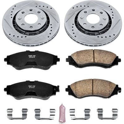 Front Disc Brake Kit by POWER STOP - K5893 pa4