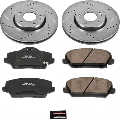 Front Disc Brake Kit by POWER STOP - K6935 pa1