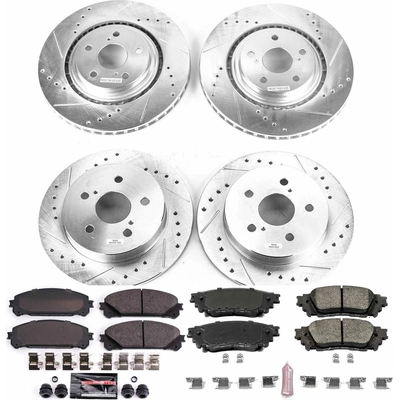 Front Disc Brake Kit by POWER STOP - K7605 pa1