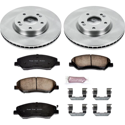 Front Disc Brake Kit by POWER STOP - KOE4665 pa1