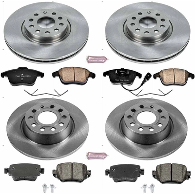 Front Disc Brake Kit by POWER STOP - KOE7537 pa1