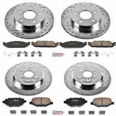 Front Disc Brake Kit by POWER STOP - K5584 pa2