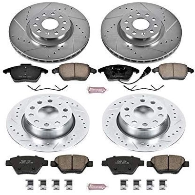 Front Disc Brake Kit by POWER STOP - K5801 pa3