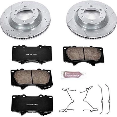 Front Disc Brake Kit by POWER STOP - K5873 pa2