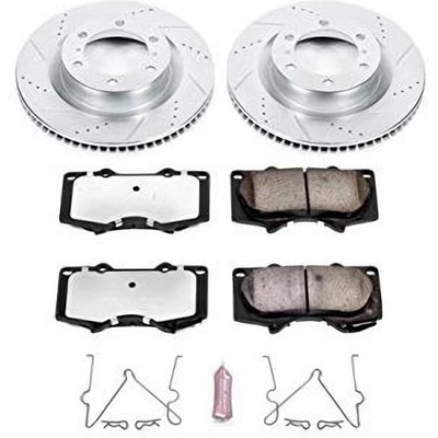 Front Disc Brake Kit by POWER STOP - K5873-36 pa8