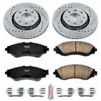 Front Disc Brake Kit by POWER STOP - K5893 pa2
