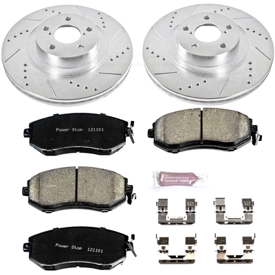 POWER STOP - K6082 - Ensemble de disque de frein avant pa2