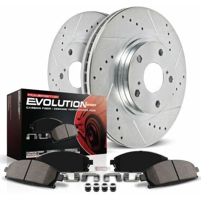 POWER STOP - K6082 - Front Disc Brake Kit pa4