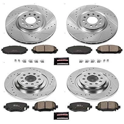 Front Disc Brake Kit by POWER STOP - K6541 pa4