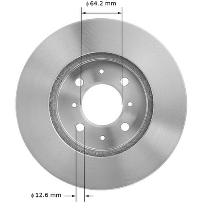 BENDIX GLOBAL - PRT1471 - Disc Brake Rotor pa1