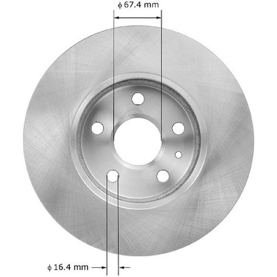 BENDIX GLOBAL - PRT5918 - Disc Brake Rotor pa2