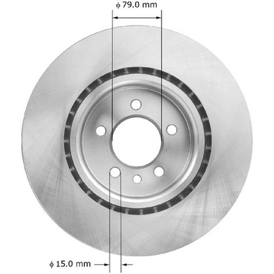 BENDIX GLOBAL - PRT5956 - Disc Brake Rotor pa2