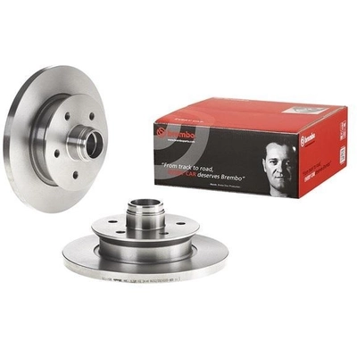 Front Disc Brake Rotor by BREMBO - 08.5177.20 (1 Qty) pa6