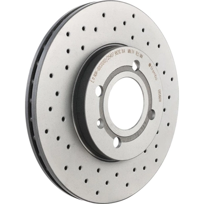 Front Disc Brake Rotor by BREMBO - 09.5166.1X (1 Qty) pa1