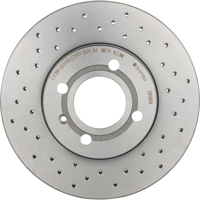 Front Disc Brake Rotor by BREMBO - 09.5166.1X (1 Qty) pa2