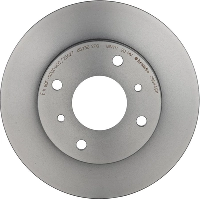 Front Disc Brake Rotor by BREMBO - 09.5449.11 (1 Qty) pa2
