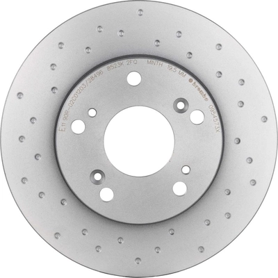 Front Disc Brake Rotor by BREMBO - 09.5457.3X (1 Qty) pa2