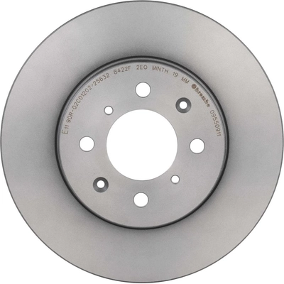 Front Disc Brake Rotor by BREMBO - 09.5509.11 (1 Qty) pa1