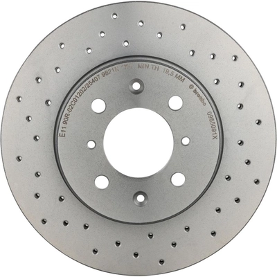 Front Disc Brake Rotor by BREMBO - 09.5509.1X (1 Qty) pa2