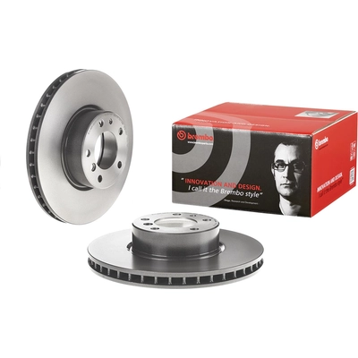 Front Disc Brake Rotor by BREMBO - 09.5579.21 (1 Qty) pa25
