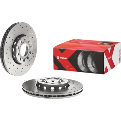 Front Disc Brake Rotor by BREMBO - 09.5745.2X (1 Qty) pa1
