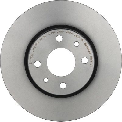Front Disc Brake Rotor by BREMBO - 09.5843.11 (1 Qty) pa2