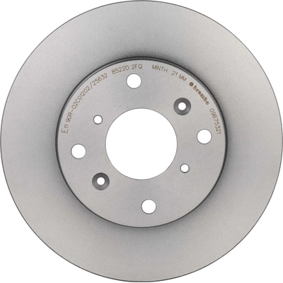 Front Disc Brake Rotor by BREMBO - 09.6753.21 (1 Qty) pa2