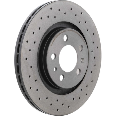 Front Disc Brake Rotor by BREMBO - 09.7012.1X (1 Qty) pa1