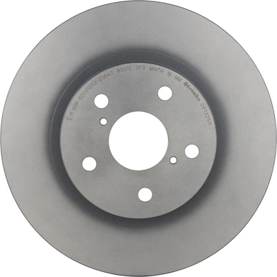 Front Disc Brake Rotor by BREMBO - 09.7225.11 (1 Qty) pa26