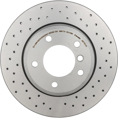 Front Disc Brake Rotor by BREMBO - 09.7701.1X (1 Qty) pa2