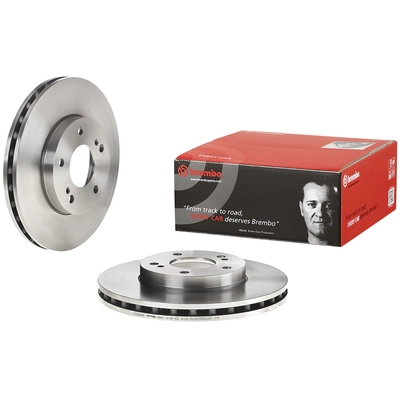 Front Disc Brake Rotor by BREMBO - 09.7933.10 (1 Qty) pa2