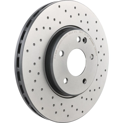 Front Disc Brake Rotor by BREMBO - 09.8304.1X (1 Qty) pa1