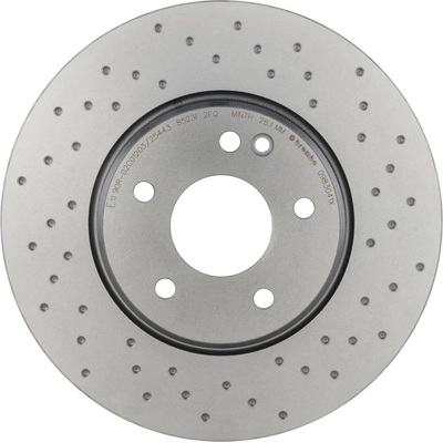 Front Disc Brake Rotor by BREMBO - 09.8304.1X (1 Qty) pa2