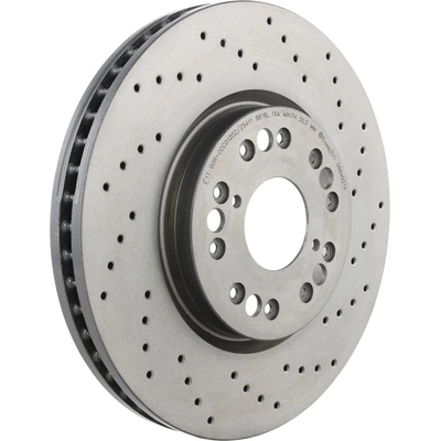 Front Disc Brake Rotor by BREMBO - 09.8402.1X (1 Qty) pa1