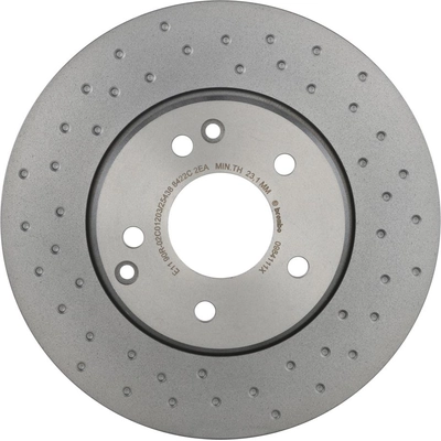 Front Disc Brake Rotor by BREMBO - 09.8411.1X (1 Qty) pa2