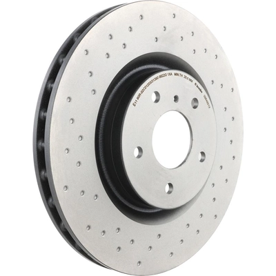 Front Disc Brake Rotor by BREMBO - 09.8485.1X (1 Qty) pa1