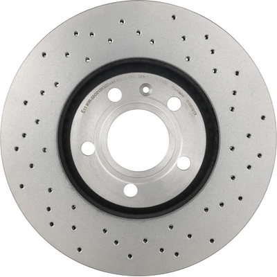 Front Disc Brake Rotor by BREMBO - 09.8690.1X (1 Qty) pa2