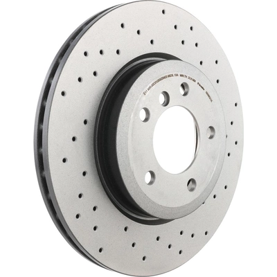 Front Disc Brake Rotor by BREMBO - 09.8952.1X (1 Qty) pa1