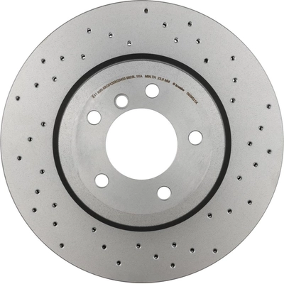 Front Disc Brake Rotor by BREMBO - 09.8952.1X (1 Qty) pa2