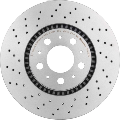 Front Disc Brake Rotor by BREMBO - 09.9130.1X (1 Qty) pa2