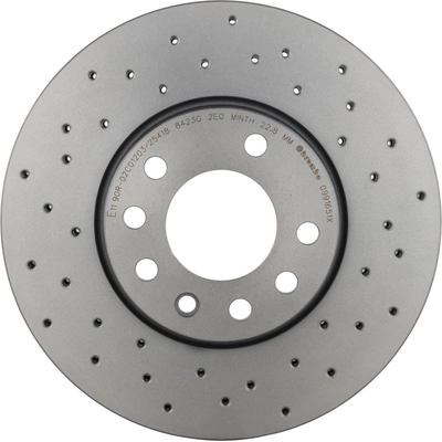 Front Disc Brake Rotor by BREMBO - 09.9165.1X (1 Qty) pa25