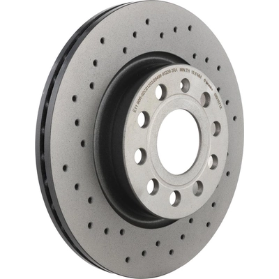Front Disc Brake Rotor by BREMBO - 09.9167.1X (1 Qty) pa1