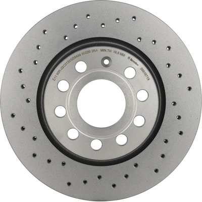 Front Disc Brake Rotor by BREMBO - 09.9167.1X (1 Qty) pa2
