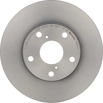 Front Disc Brake Rotor by BREMBO - 09.9185.11 (1 Qty) pa2