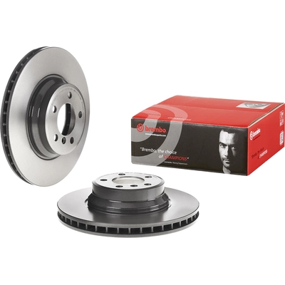 Front Disc Brake Rotor by BREMBO - 09.9355.11 (1 Qty) pa1