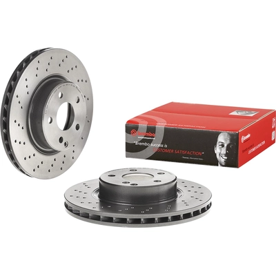 Front Disc Brake Rotor by BREMBO - 09.9481.21 (1 Qty) pa1